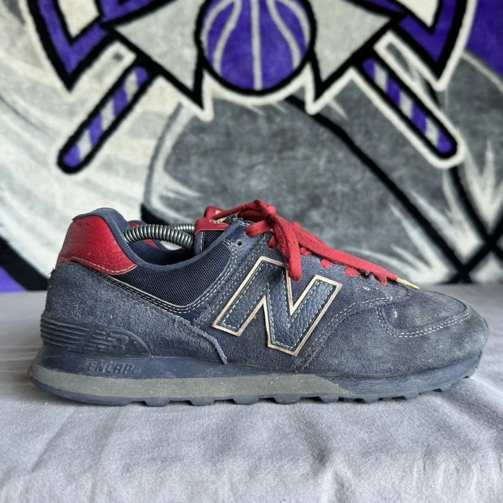 Size‎ 9 - New Balance 574 Classics Mens Black History Month Sneakers U574BHM